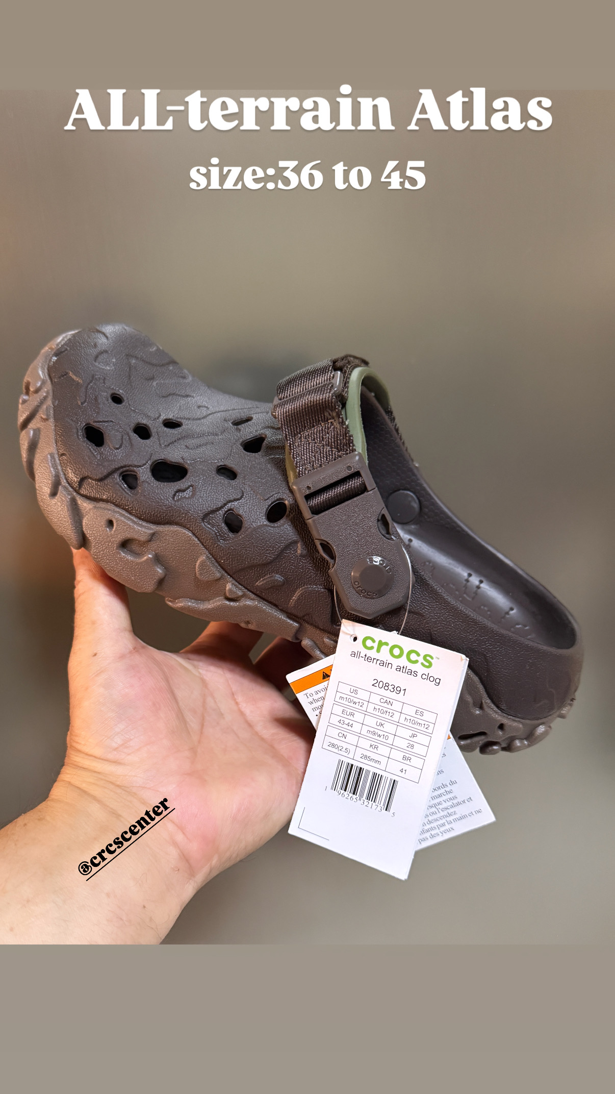 All-Terrain Atlas clog